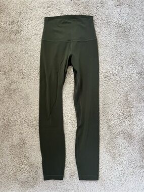 lululemon athletica Dark Green Align Leggings
